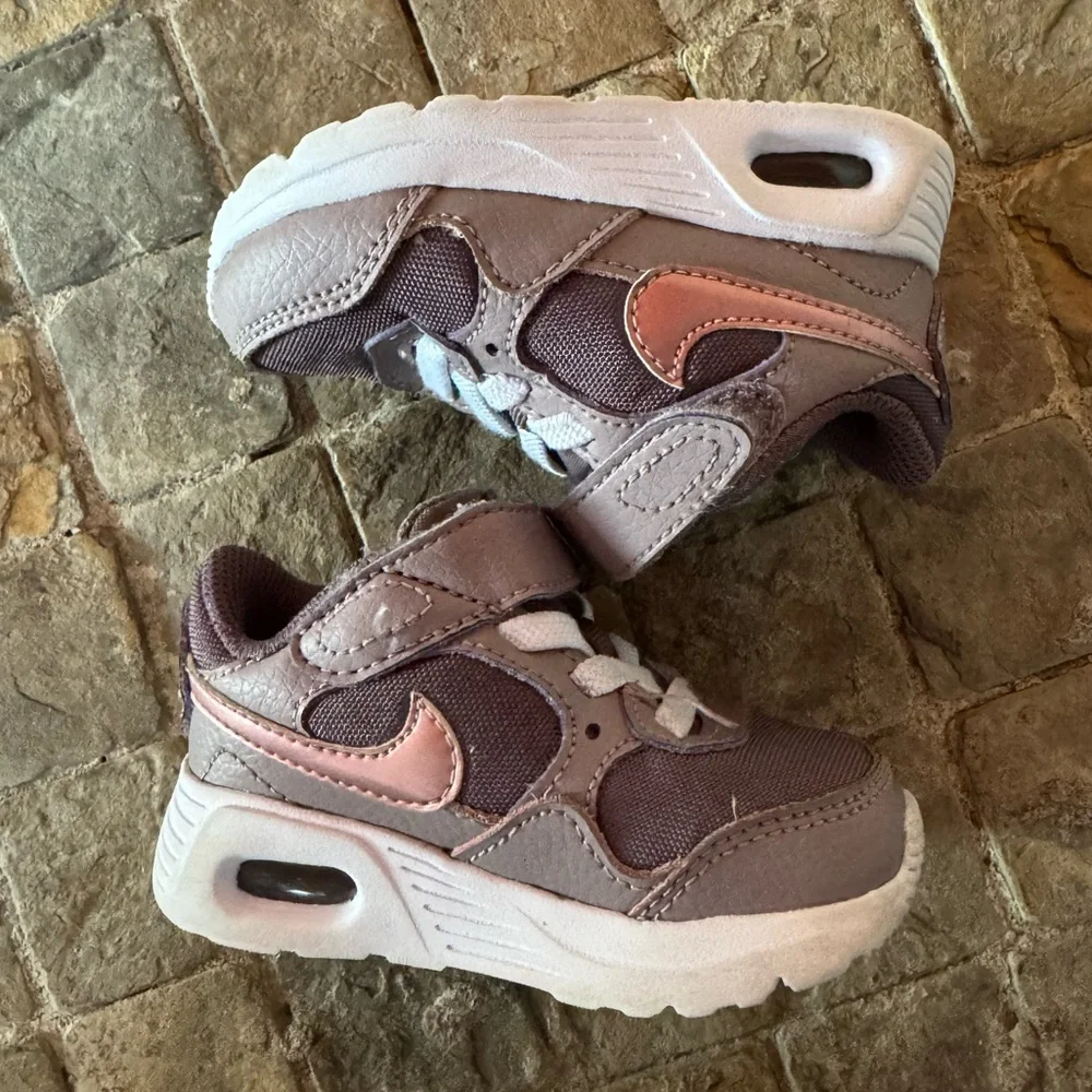 Kids' Nike Sneakers - Pink and Gray